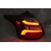 Ford Focus 11-14 Black Face Light Bar LED Tail Lamp Ford Focus 11-14 Black Face Light Bar LED Tail Lamp